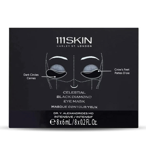 Celestial Black Diamond Eye Mask